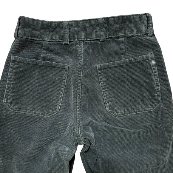 GAP Straight Leg Corduroy Pants in Midnight Blue SZ 8 - Picture 4 of 8